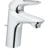 Grohe Einhand-Waschtischbatterie Eurostyle S-Size Hebel offen chrom