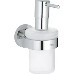 Grohe Halter mit Seifenspender Essentials Durchmesser 7,2 x 12,6 cm