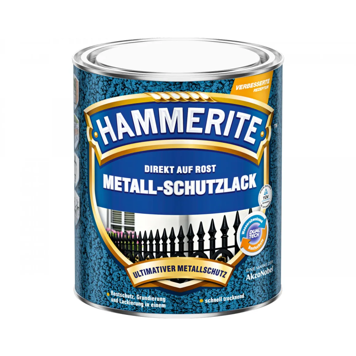 Hammerite Metallschutzlack blau glanz 750 ml