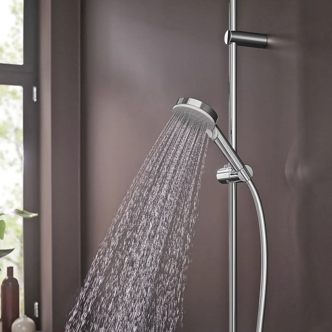 Hansgrohe Stangenbrause-Set Vernis Blend chrom