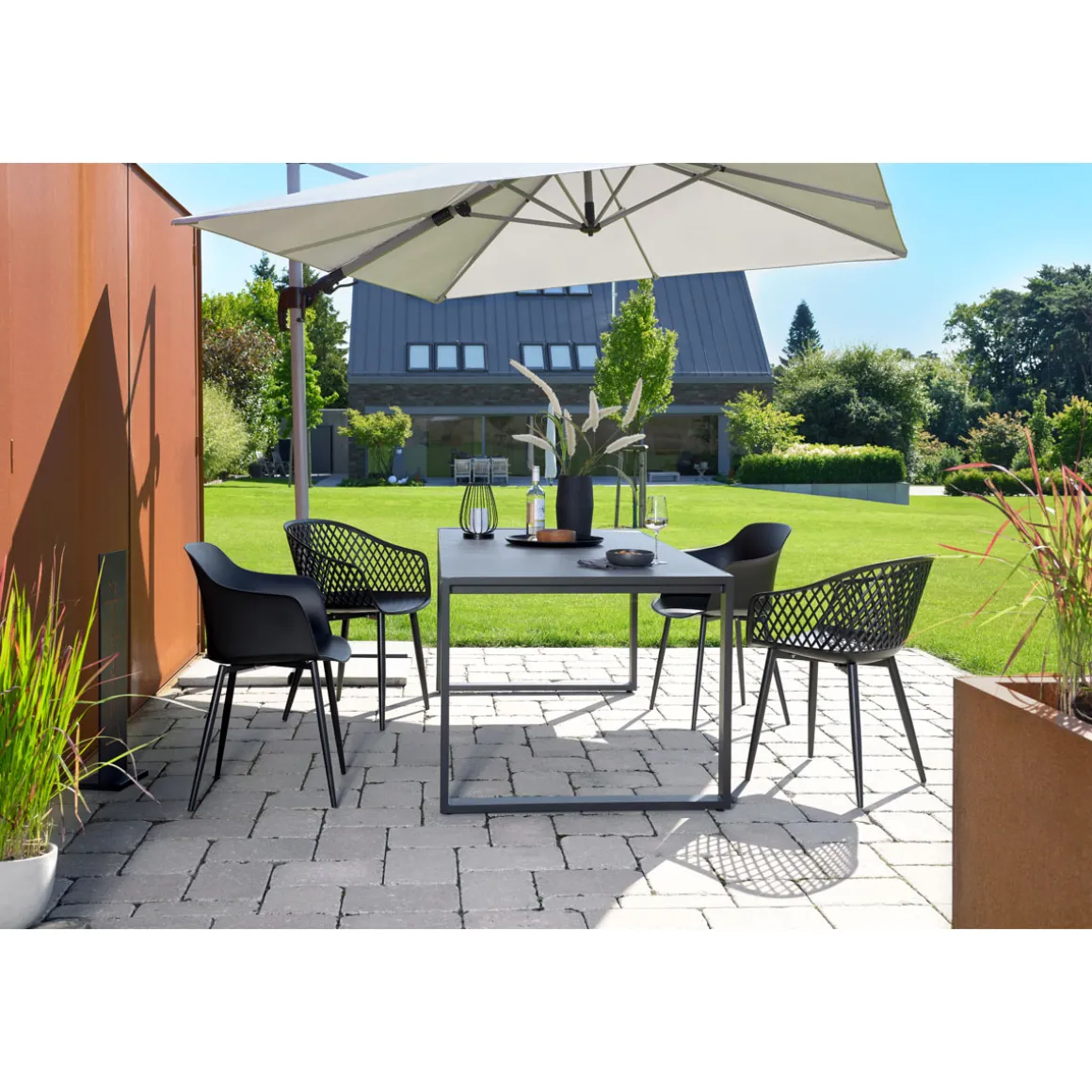 Haveson Ampelschirm Catania Square 270 x 270 cm