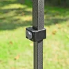 Haveson Faltpavillon LxBxH ca 298 x 295 x 272 cm grau