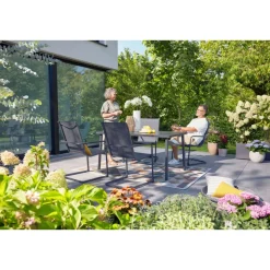Haveson Gartenmöbel-Set Colmar anthrazit