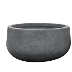 Haveson Pflanzgefäßserie Wiped Grey