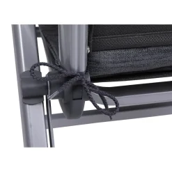Haveson Sitzauflage Hochlehner 118x48x4cm anthrazit