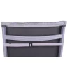 Haveson Sitzauflage Hochlehner 118x48x4cm hellgrau