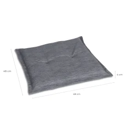 Haveson Sitzkissen Marlen 48x48x4cm