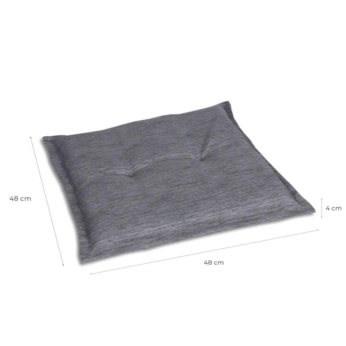 Haveson Sitzkissen Marlen 48x48x4cm