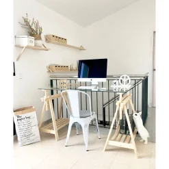 Holzbock ArchiTec natur 98,5 x 70 cm