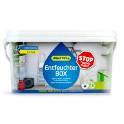 Humydry Entfeuchter Box 1 kg 2er Pack