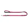 Hunter Führleine Neopren himbeer-schwarz 200 x 1,5 cm