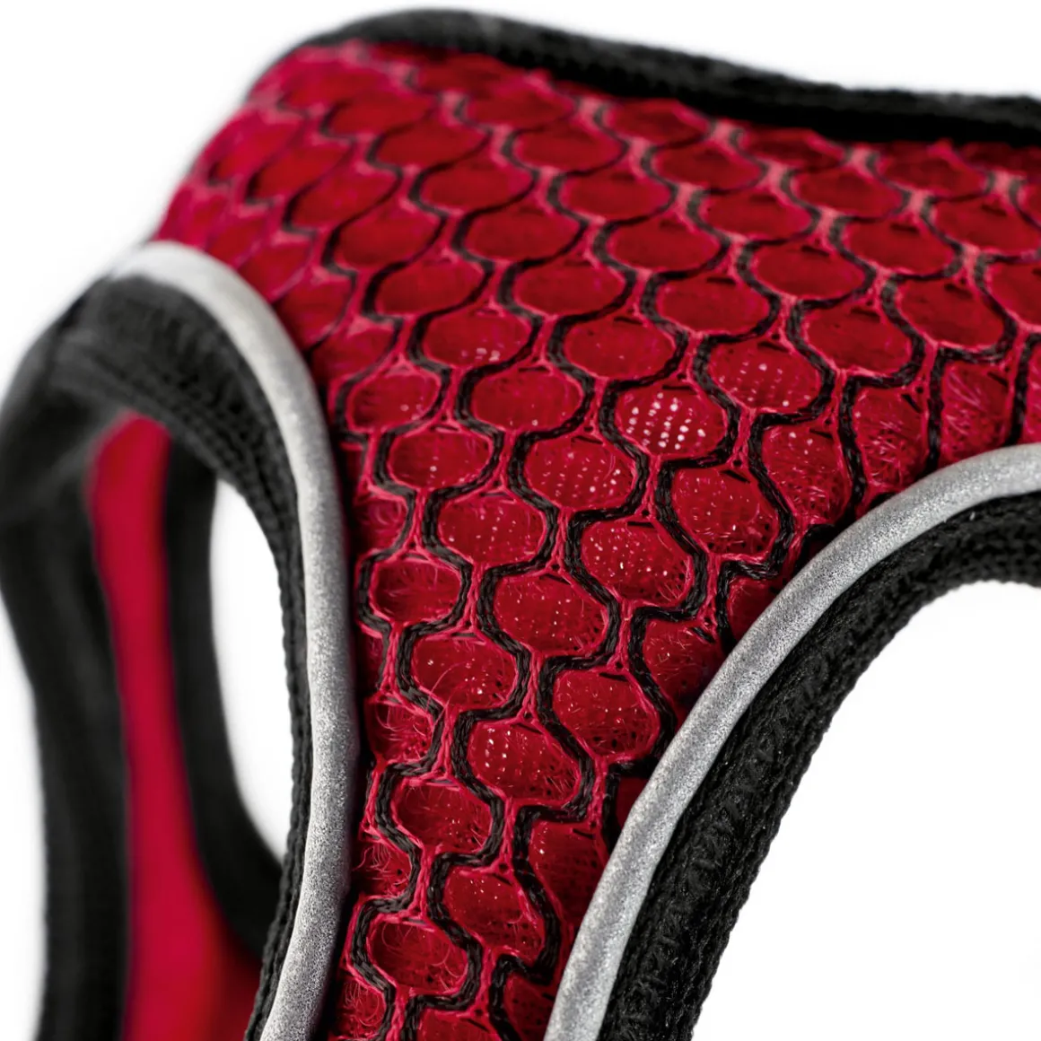 Hunter Hundegeschirr Hilo Comfort rot Größe S-M