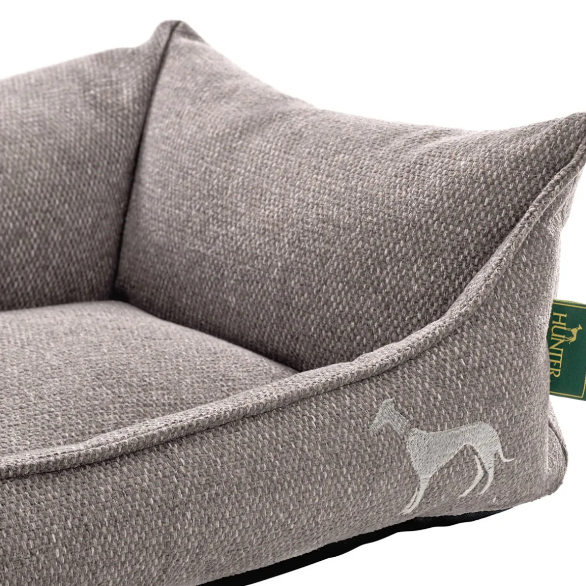 Hunter Hundesofa Prag grau 90 x 70 cm