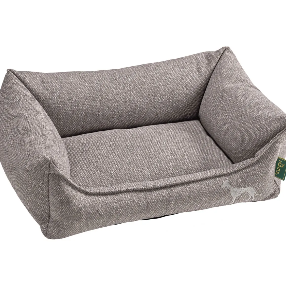 Hunter Hundesofa Prag grau 90 x 70 cm