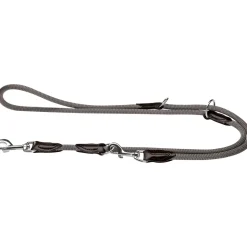Hunter Verstellbare Führleine Freestyle grau 8 mm