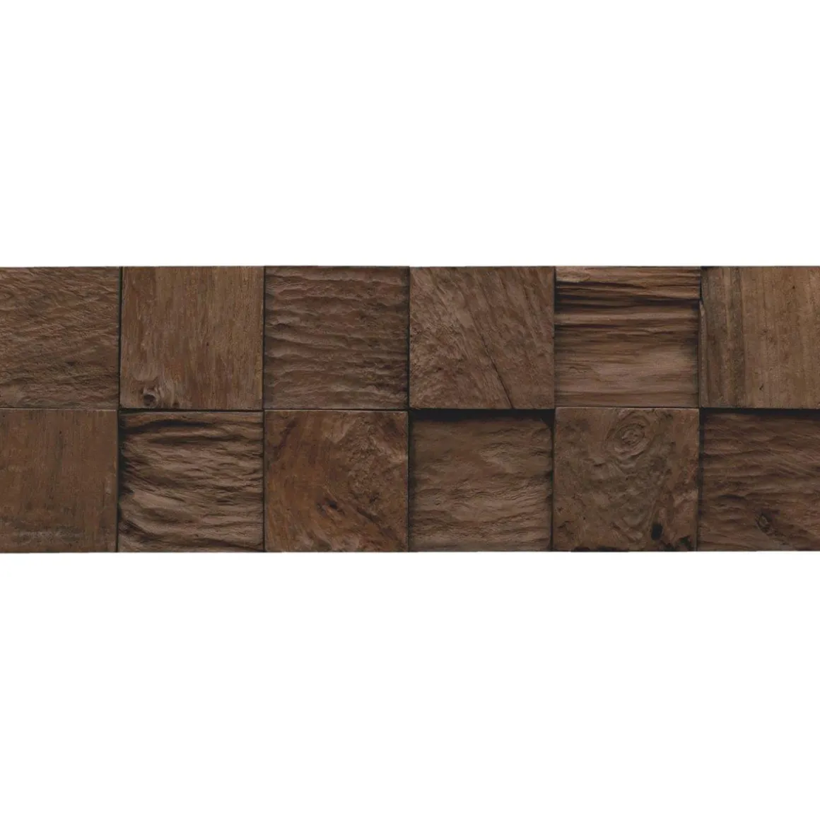 Indo Teak Classic Cube Sulavesi Inh. 10Stueck, 552x184x10-20 mm