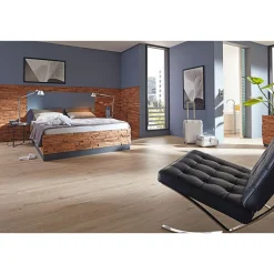 Indo Teak Paneel Natur, Inhalt 10 Stueck500x200x10-20 mm