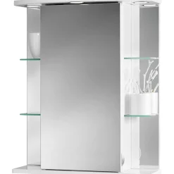 Jokey LED-Spiegelschrank Havana weiß