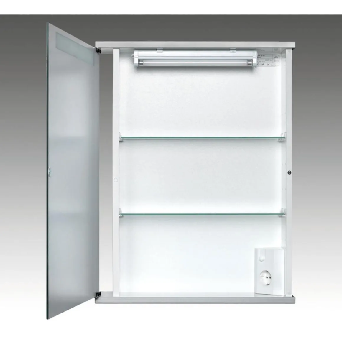 Jokey Leucht-Spiegelschrank Cento Front aluoptik