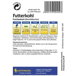 Kiepenkerl Futterkohl Westfälischer Furchenkohl