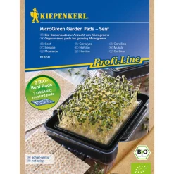 Kiepenkerl Nachfüllpads für Micro Green Garden BIO Senf