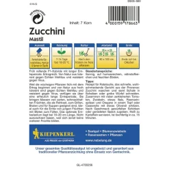 Kiepenkerl Zucchini Mastil F1