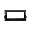 Kippfenster Q59 800 x 400 mm ISO Glas braun
