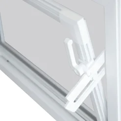 Kippfenster Q59 600x500mm ISO Glas weiss