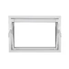 Kippfenster Q59 800 x 600 mm ISO Glas weiss