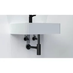 Kirchhoff Design-Flaschensiphon schwarz 1 1/4