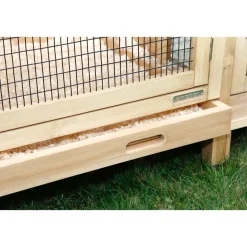 Kleintierstall Vario XXL mit Heuraufe 155 x 76 x 80 cm
