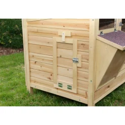 Kleintierstall Vario XXL mit Heuraufe 155 x 76 x 80 cm