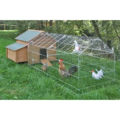 Kleintierstall 105 x 108 x 100 cm braun