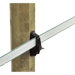 Klemmisolator Premium für 40 mm schwarz 10 Stück
