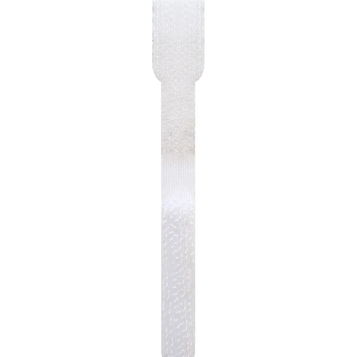 Klett-Beschrifttungsstreifen 12mm weiss10 St