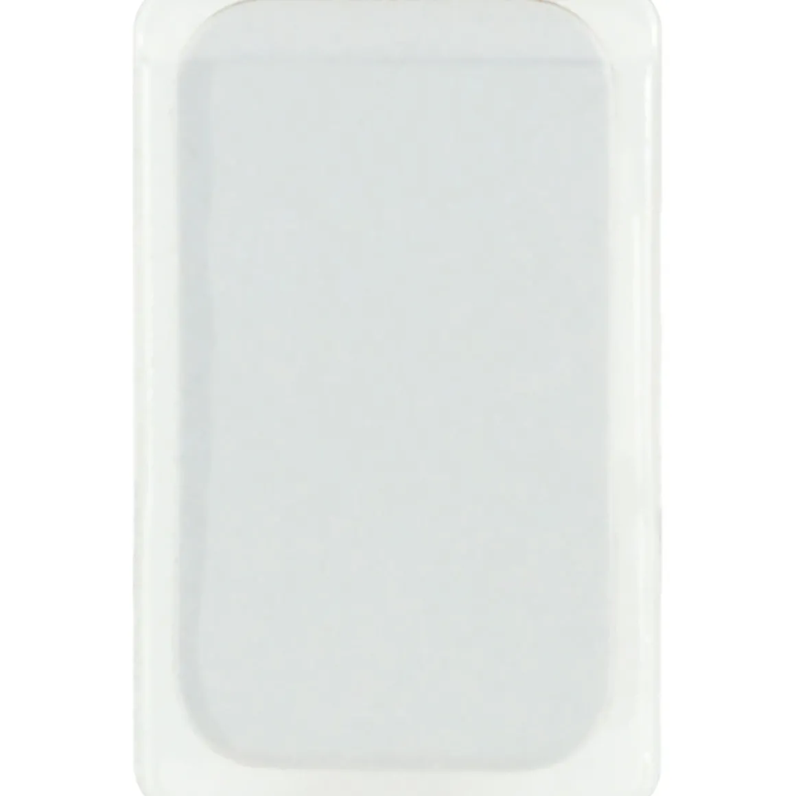 Klett-Beschrifttungsstreifen 12mm weiss10 St