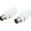 Koax-Stecker 1Stück ws