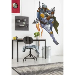 KomarSelbstklebende Vlies Wandtattoo Star Wars XXL Boba Fett 127x200 cm
