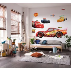 KomarSelbstklebende Vlies Wandtattoo Cars XXL 127x200 cm