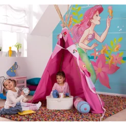 KomarVlies Fototapete Ariel Little Friends 250x250 cm