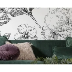 KomarVlies Fototapete Flowerbed 300x250 cm