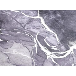 KomarVlies Fototapete Ink Blue Fluid 300x280 cm
