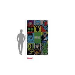 KomarVlies Fototapete Marvel PowerUp Team 150x250 cm