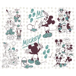 KomarVlies Fototapete Mickey and Friends 350x280 cm
