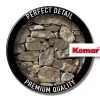 KomarVlies Fototapete Stone Wall 300x250 cm