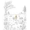 KomarVlies Fototapete Winnie the Pooh Walk 200x280 cm