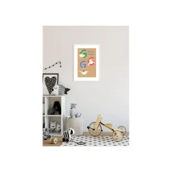 KomarWandbild ABC Animal G 40x50 cm