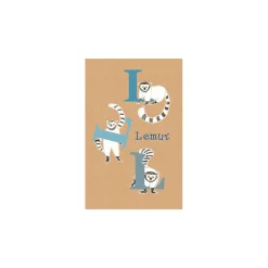 KomarWandbild ABC Animal L 50x70 cm