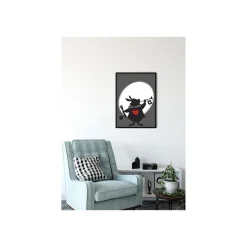 KomarWandbild Alice Rabbit 50x70 cm