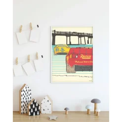 KomarWandbild Cars Strengthen Together 50x70 cm